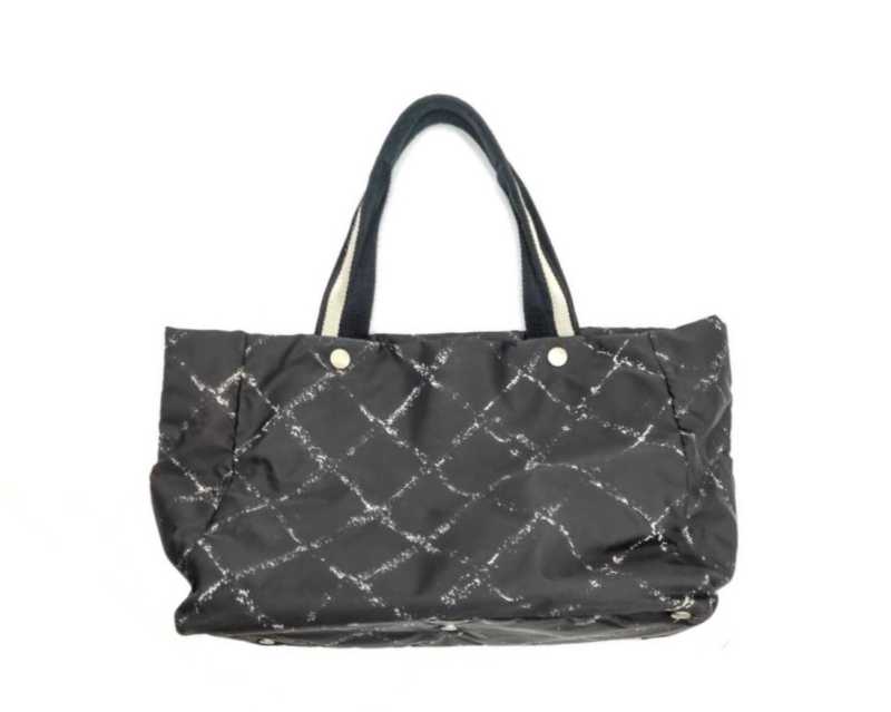 シャネル買取 旧 トラベル トートバッグ